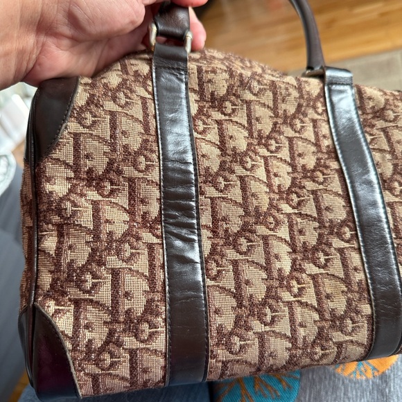 Authentic Vintage Dior Trotter Boston handbag - Picture 10 of 17